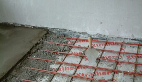 Il massetto in calcestruzzo a copertura di un riscaldamento a pavimento deve essere sottoposto a shock termico.
